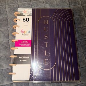 Happy Planner Purple Hustle Notebook